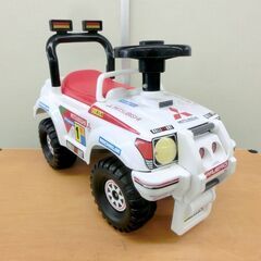■乗用玩具 パジェロ トシマ 車 子供用 乗り物おもちゃ 足けり レトロ ラリーアート 三菱石油 ミシュラン 札幌 西区 西野店の画像
