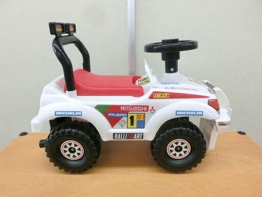 ■乗用玩具 パジェロ トシマ 車 子供用 乗り物おもちゃ 足けり レトロ ラリーアート 三菱石油 ミシュラン 札幌 西区 西野店
