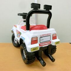 ■乗用玩具 パジェロ トシマ 車 子供用 乗り物おもちゃ 足けり レトロ ラリーアート 三菱石油 ミシュラン 札幌 西区 西野店の画像