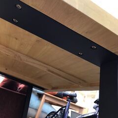 【ジャングルジャングル岩出店】【B135】ダイニングセット ナチュラル 幅135cm×奥行77cm×高さ71cm 中古 家具 和歌山 岩出市 紀の川市 海南市の画像