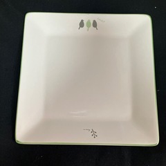 スクエアプレート 2枚 ミスタードーナツ 非売品 角皿の画像
