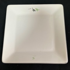 スクエアプレート 2枚 ミスタードーナツ 非売品 角皿の画像