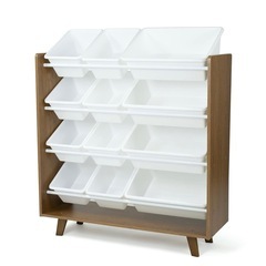 新品未使用　ハンブルクルー　おもちゃ収納　の画像