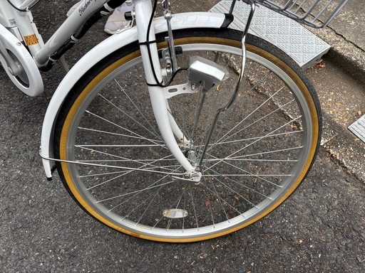 電動アシスト自転車　26インチ　6段変速