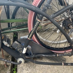自転車フレーム2個✖️アルミホイール他の画像