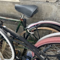 自転車フレーム2個✖️アルミホイール他の画像