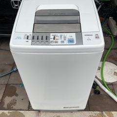 商談中【分解洗浄済み】日立 全自動洗濯機 白い恋人　7kg