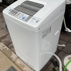商談中【分解洗浄済み】日立 全自動洗濯機 白い恋人　7kgの画像