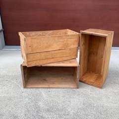 中古リンゴ箱