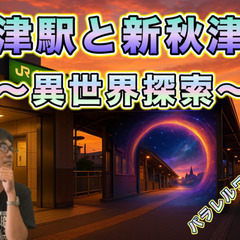 【異世界探索】秋津⇄新秋津駅はパラレルワールドの入り口!?…
