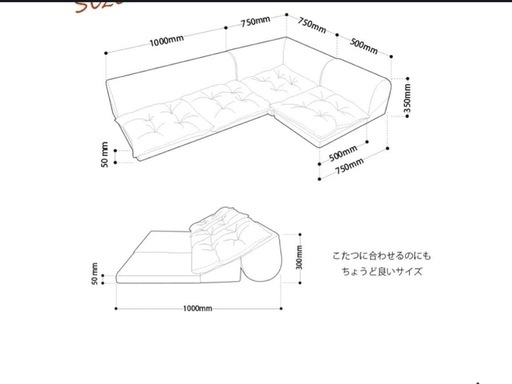 定価2万円　セルタン　ローソファ