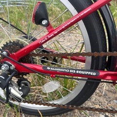 PROVROS 折りたたみ自転車 タイヤ空気入れ付き　20インチ シマノ6段変速　自転車 シマノ 6段変速 ギア 楽天市場1番人気　ミニベロ 折り畳み カゴ　の画像