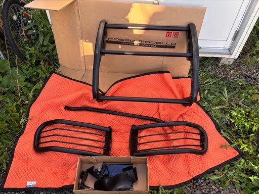 ()購入者決まりました)開封済み新品傷あり185系ハイラックスサーフWINBO製ばんぱーがバンパーガード