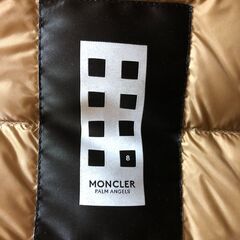 【ジャングルジャングル岸和田店】MONCLER×Palm　Angels　コラボ　ダウンレザージャケット　激レア　定価54万ほど　南大阪 岸和田市 貝塚市 泉佐野市 和泉市 忠岡町 熊取町の画像