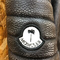 【ジャングルジャングル岸和田店】MONCLER×Palm　Angels　コラボ　ダウンレザージャケット　激レア　定価54万ほど　南大阪 岸和田市 貝塚市 泉佐野市 和泉市 忠岡町 熊取町の画像