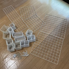 ワイヤーネット・収納小物　