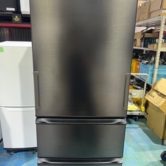 シャープ 374L 3ドア冷蔵庫 どっちもドア冷凍冷蔵庫 SJ-P37E4-H ダークアッシュグレー SJ-P37E3-H【2023年製)】の画像