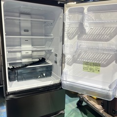 シャープ 374L 3ドア冷蔵庫 どっちもドア冷凍冷蔵庫 SJ-P37E4-H ダークアッシュグレー SJ-P37E3-H【2023年製)】の画像