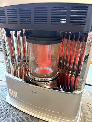 札幌市内配送可 燃焼確認済み 14年製 コロナ ミニパルVシリーズ FF式輻射石油ストーブ FF-VT5514P