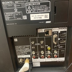 テレビ　 SONY BRAVIA KDL-40X800 3Dメガネ付  の画像