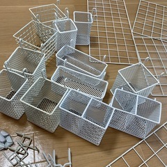 ワイヤーネット・収納小物　の画像