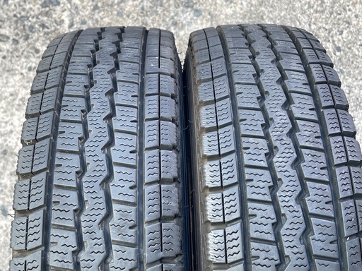 914-4)はめ替え込み！145/80R12 80/78N LT ダンロップスタッドレス中古4本セット！2019年製ウインターマックス
