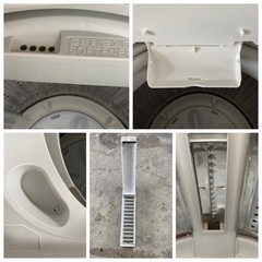 RORO ヤマダ電機 全自動電気洗濯機 YWM-T55LW 2023年製 5.5kg 白 ホワイト 洗濯機 生活家電 の画像