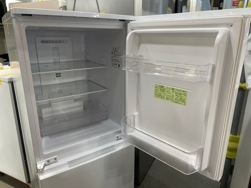 配達可【シャープ】冷蔵庫152L★2021年製 クリーニング済み/6ヶ月保証付き【管理番号12509】九