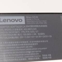 Lenovo 65W Type-C ACアダプター/ADLX65YLC2Dの画像