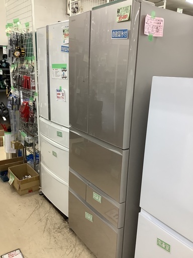 東芝 6ドア 551L 冷蔵庫 GR-S550FH 前面くもりあり 管C250925AK (ベストバイ 静岡県袋井市)