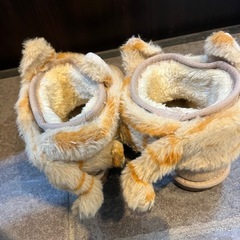 猫耳　ムートンブーツの画像