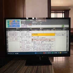 f●■Panasonicパナソニック・液晶カラーテレビ32V【TH-L32C6/ビエラVIERA】リモコン無しの画像