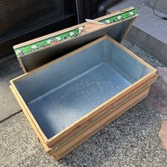 茶箱　収納箱　湿気や虫を寄せ付けにくい伝統工芸品の画像