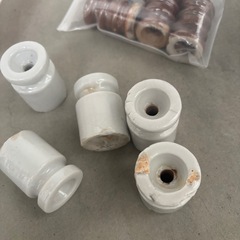 碍子　陶器　アンティークの画像