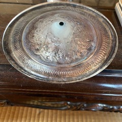 燭台　キャンドルホルダー　銀製の画像