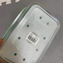 即席漬物容器 角型グリーン 2.21の画像