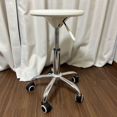 スツール　白の画像