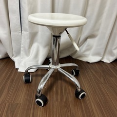 スツール　白の画像
