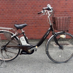 Panasonic 電動アシスト自転車 ダークブラウン