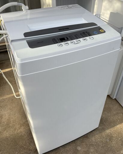 【取引者決定済み】2020年製 アイリスオーヤマ 全自動洗濯機 IAW-T502E 5.0kg｜中古家電・県内配送可
