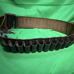 ガンベルト KFC ショットシェルベルト２５発用 革製 狩猟@Yの画像