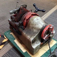 店頭引取限定】【中古】【現状販売】REX レッキス ネジ切り機 11,000円