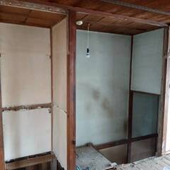 北小岩の戸建ての大工工事。主に床！の画像