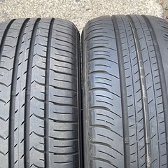 913-7)はめ替え込み！夏タイヤ205/55R16国産中古4本セット！グッドイヤー、ダンロップ1本メーカー違いの画像