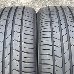 913-7)はめ替え込み！夏タイヤ205/55R16国産中古4本セット！グッドイヤー、ダンロップ1本メーカー違いの画像