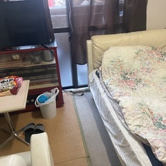 ウォーターベッド含め家財品全てお譲りしますの画像