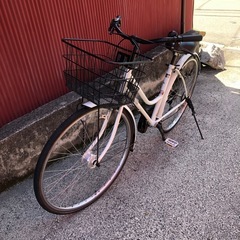 【京都発】京の楽チャリ　普通自転車　外装　７段変速　27インチの画像