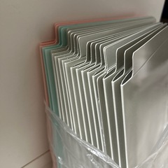 未使用　紙ファイル17　2つ穴　A4サイズ