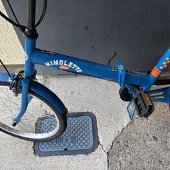 決まりました【ほぼ未使用】折り畳み自転車の画像