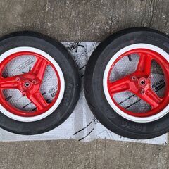 NSR50 　前後ホイールセットの画像